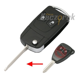 Chrysler 040 - surový klíč - Chrysler-Dodge-Jeep